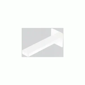 Aanbieding Glitter - Bocca di Erogazione a Parete per Vasca, Finitura White, Canna da 182 mm