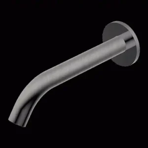 Actieprijs Diametro35 S - Bocca di Erogazione a Parete per Vasca, Finitura Brushed, Canna da 200 mm