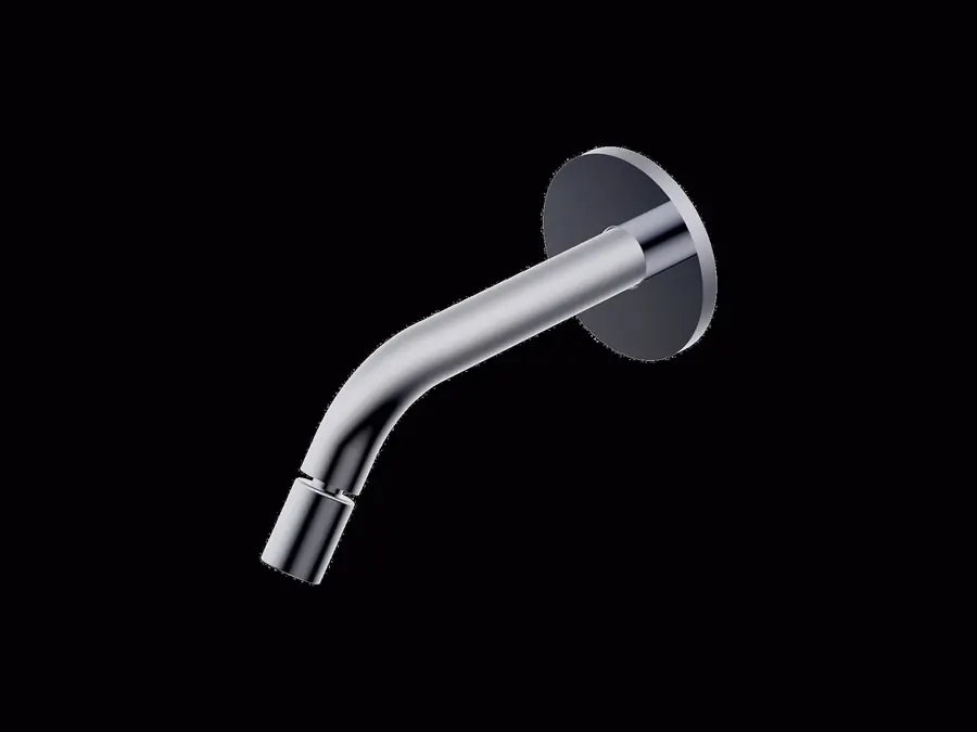 Actieprijs Diametro35 S - Bocca di Erogazione a Parete per Bidet, Finitura Chrome, Canna da 160 mm