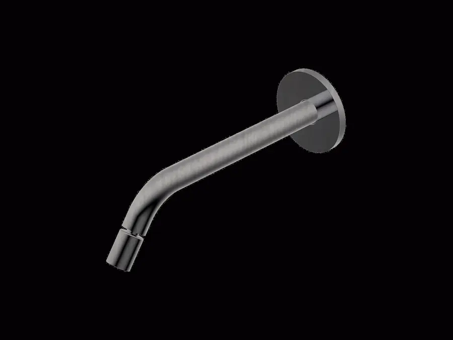Aanbieding Diametro35 S - Bocca di Erogazione a Parete per Bidet, Finitura Brushed, Canna da 220 mm