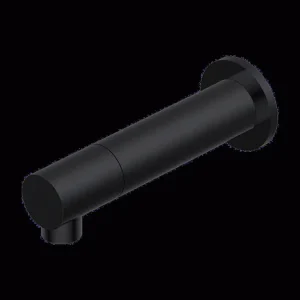 Aanbieding Diametro35 - Bocca di Erogazione a Parete per Vasca, Finitura Black, Canna da 155 mm
