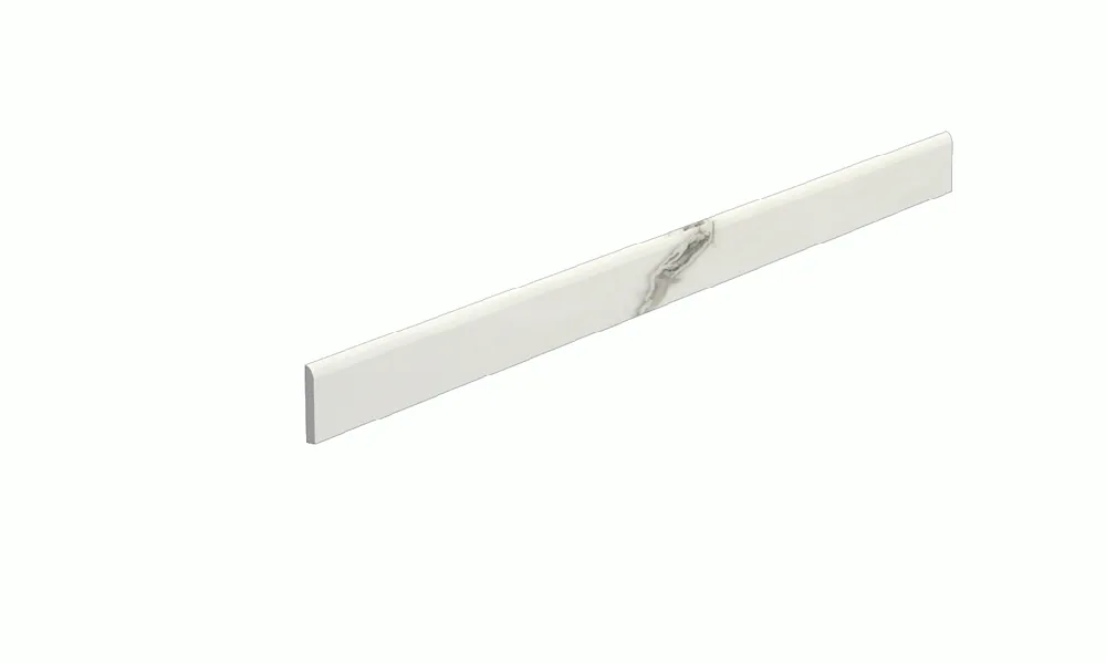 Weekendaanbieding HPM Premiere Onice Bianco Battiscopa 07X120 Shine Sp. 8,5 mm - 7,2 Ml