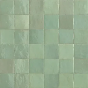 Zellige Turchese Fondo 10x10 Lux Sp. 10 mm - 0,54 Mq Bestseller