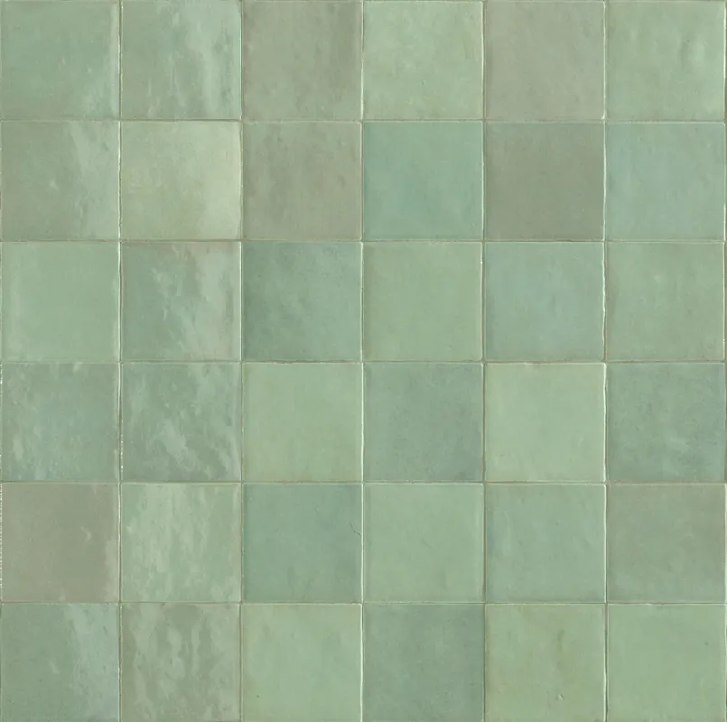 Zellige Turchese Fondo 10x10 Lux Sp. 10 mm - 0,54 Mq Bestseller