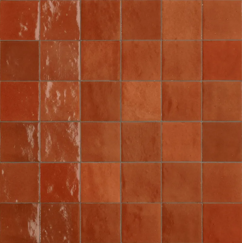 Zellige Corallo Fondo 10x10 Lux Sp. 10 mm - 0,54 Mq Flitsaanbieding