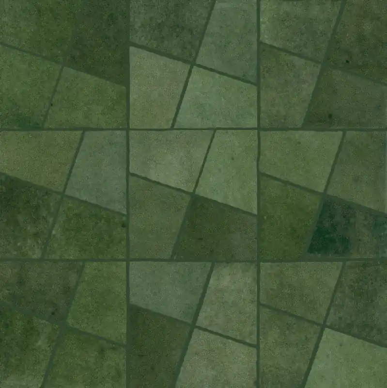 Zellige Bosco Mosaico 30x30 Rettificato Lux Sp. 10 mm - 0,36 Mq Populair