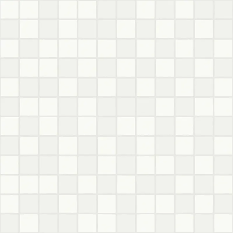 Exclusieve Aanbieding Color Code Bianco Mosaico 30x30 Rettificato Matt Sp. 6 mm - 0,54 Mq