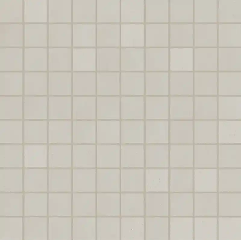 Buildtech White Tu Mosaico 3x3 Non Rettificato Matt - Naturale Sp. 9 mm - 11 Pz Bestel Nu
