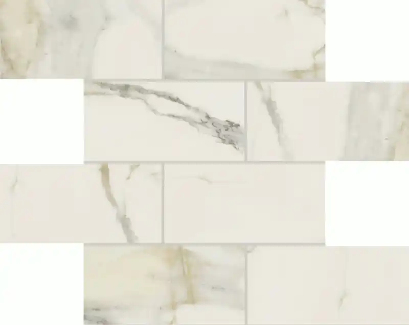 Koop Online I Classici Di Rex Calacatta Gold Muretto 7,5x15 Non Rettificato Glossy Sp. 6 mm - 11 Pz