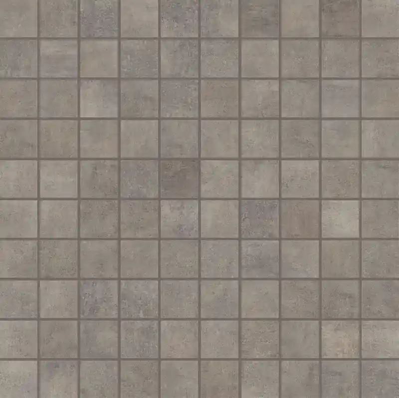 Rawtech Raw Mud Mosaico 3x3 Non Rettificato Matt - Naturale Sp. 9 mm - 11 Pz Op = Op