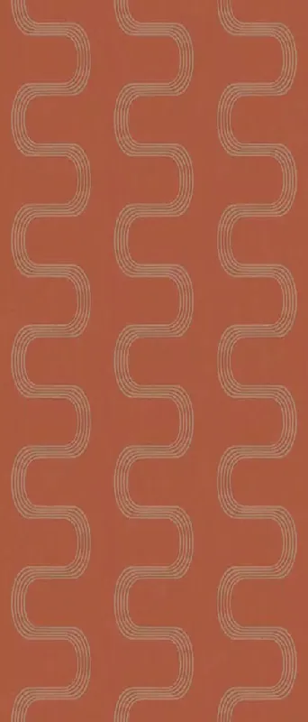 Beperkte Voorraad I Filati Di Rex Vague Scarlatto Decoro 120x280 Rettificato Matt - Naturale Sp. 6 mm - 3,36 Mq