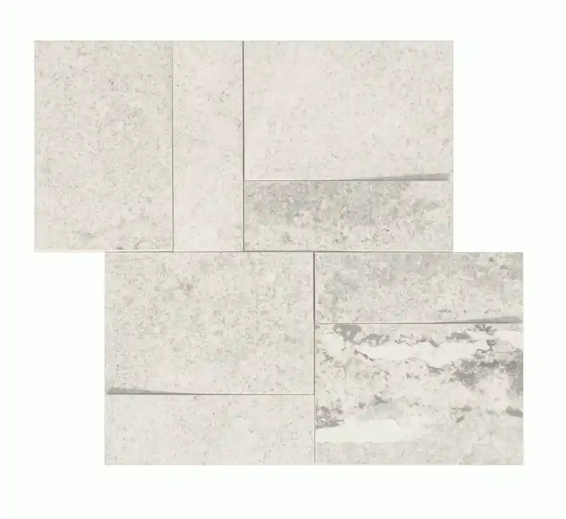 Uitverkoop La Roche La Roche Blanc Muretto 30x30 Rettificato Matt - Naturale Sp. 9 mm - 6 Pz