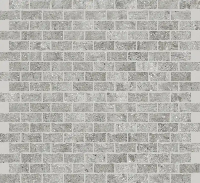 La Roche La Roche Grey Mosaico 1,5x3 Non Rettificato Smooth Sp. 6 mm - 11 Pz Actieprijs