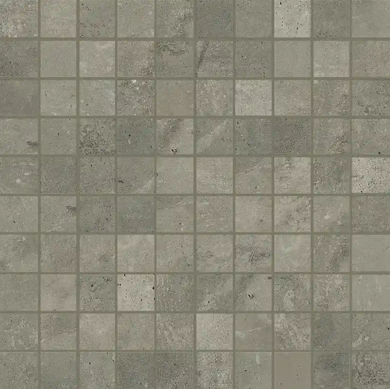 Seizoensaanbieding Maps Of Cerim Maps Dark Grey Mosaico 3x3 Non Rettificato Matt - Naturale Sp. 9 mm - 11 Pz