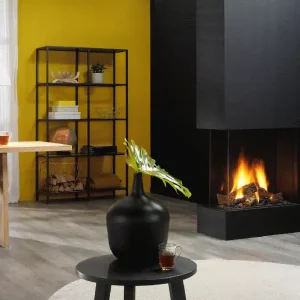 Trimline - Trimline 73 Room Divider - Camino Penisola Orizzontale a Gas Metano con Vetro da 73,2x65,7 cm - 1151 Hoge Kwaliteit