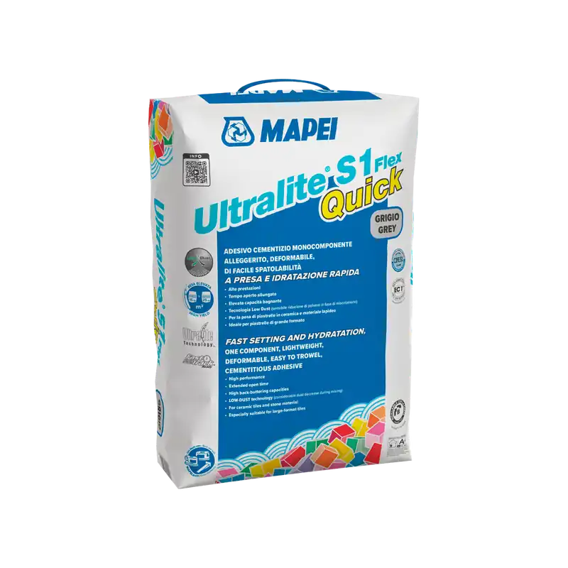 Ultralite S1 Flex Quick (Ld) White - 1 Sacchi da 15 kg Direct Beschikbaar