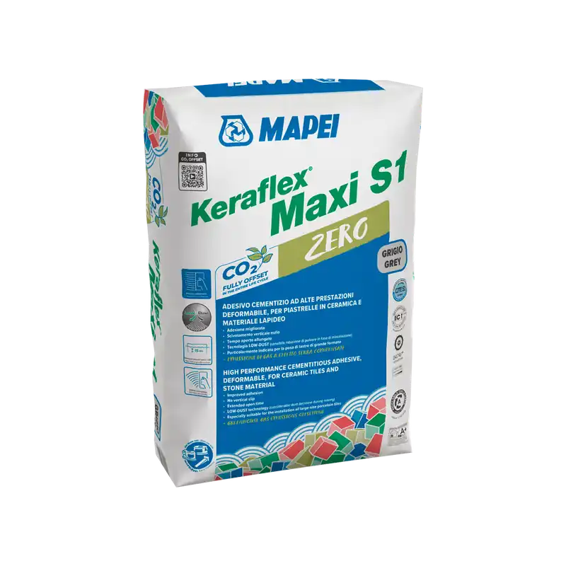 Hoge Kwaliteit Keraflex Maxi S1 Zero White - 1 Sacchi da 23 kg