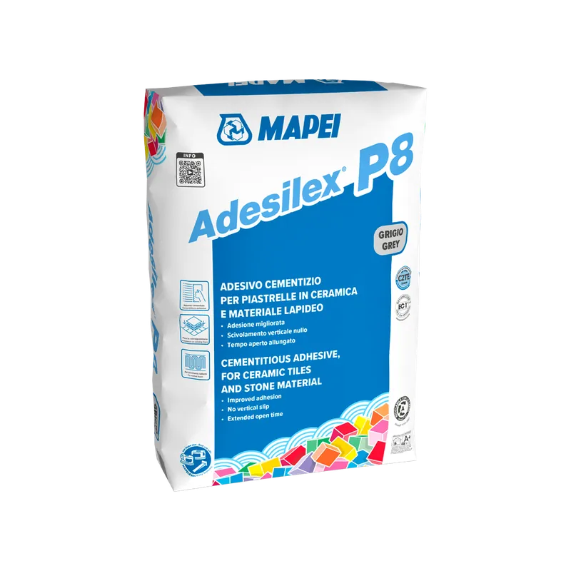 Op = Op Adesilex P8 White - 1 Sacchi da 25 kg