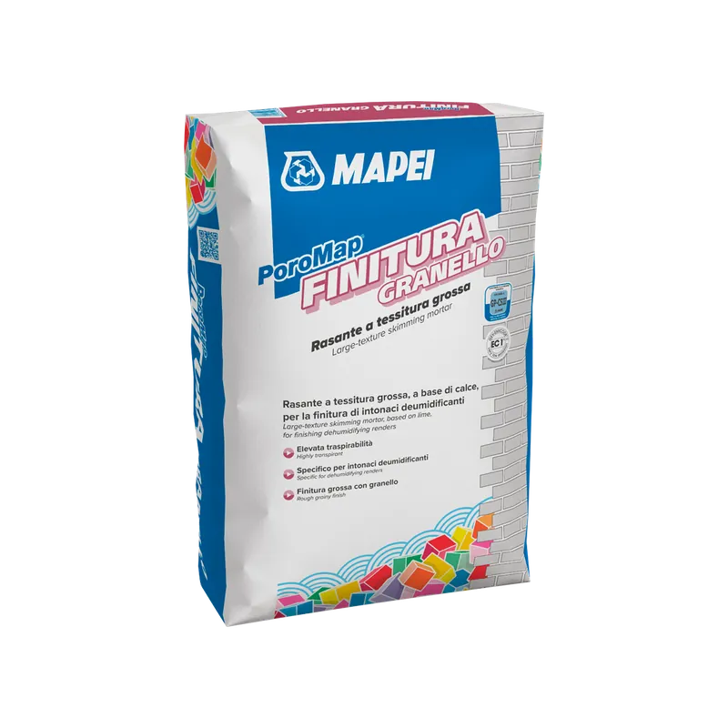 Poromap Finitura Granello - 1 Sacchi da 25 kg Exclusieve Aanbieding