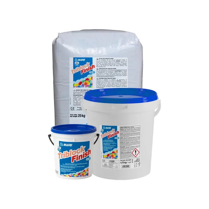 Hoge Kwaliteit Triblock Finish - 1 Secchi da 1,5 kg