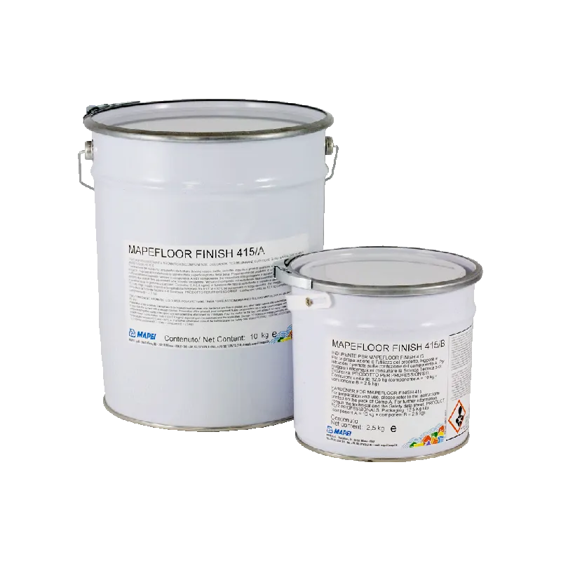Mapefloor Finish 415 Ral 7037 - 1 Secchi da 10 kg Gereduceerde Prijs
