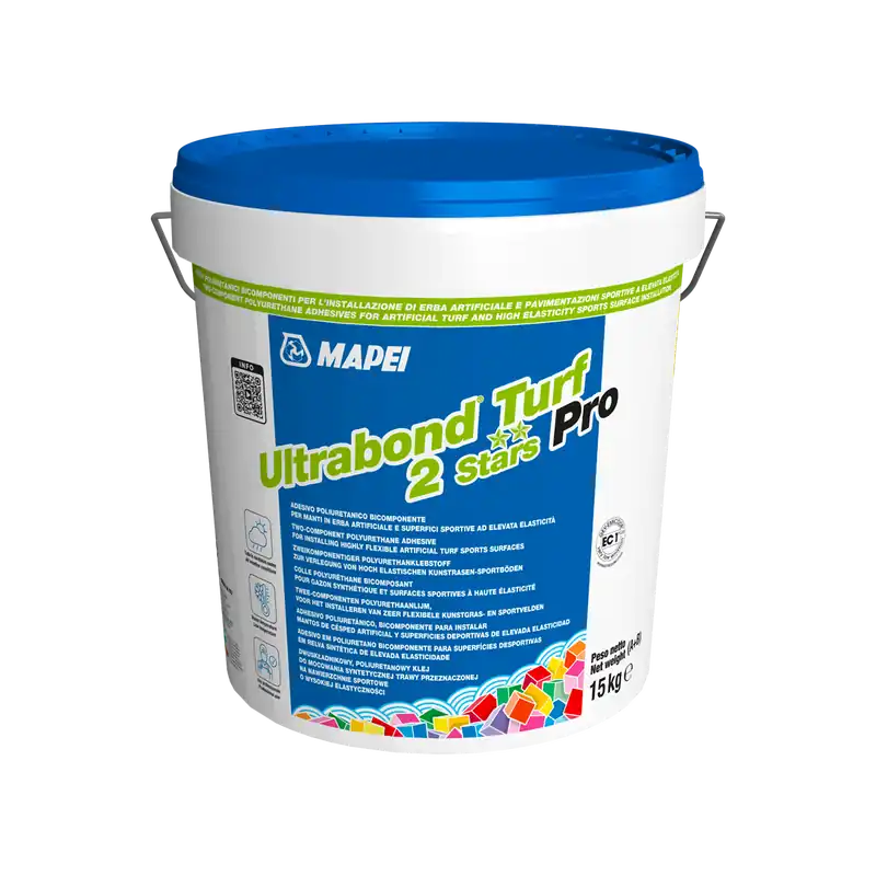 Hoge Kwaliteit Ultrabond Turf 2 Stars Pro Swiss Red - 1 Unità da 15 kg