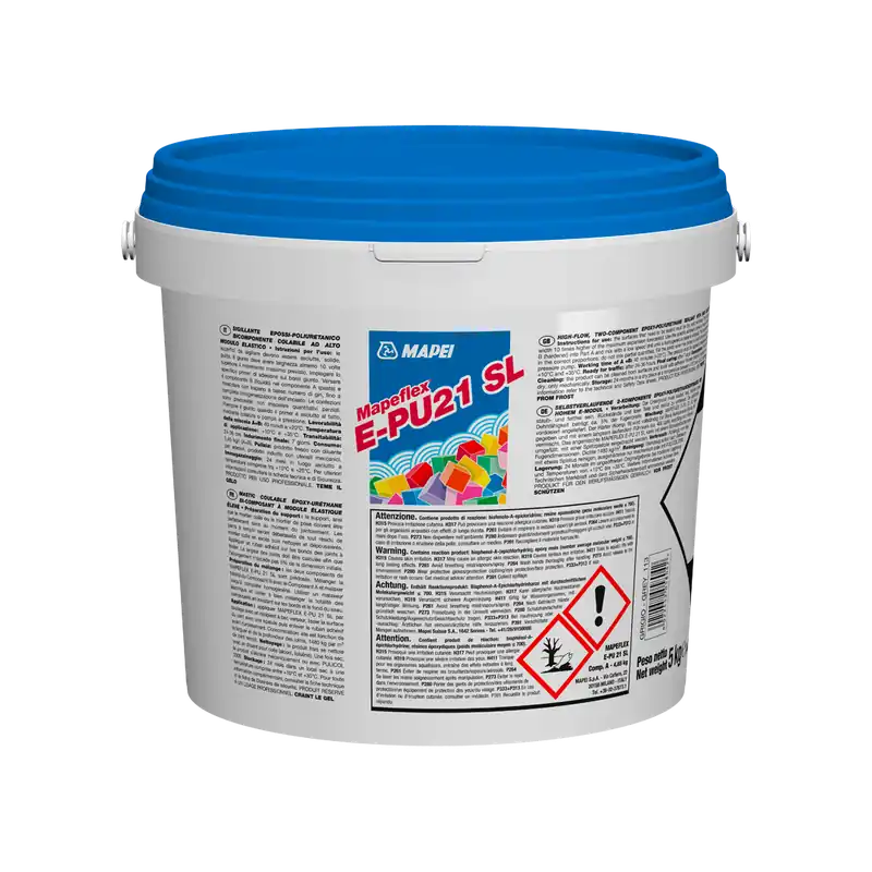 Voordeelprijs Mapeflex E-Pu 21 Sl 113 Cement grey - 1 Unità da 5 kg