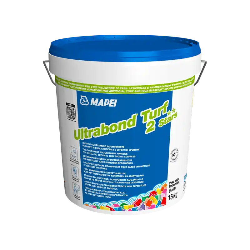 Ultrabond Turf 2 Stars Verde - 1 Unità da 5 kg Express Levering