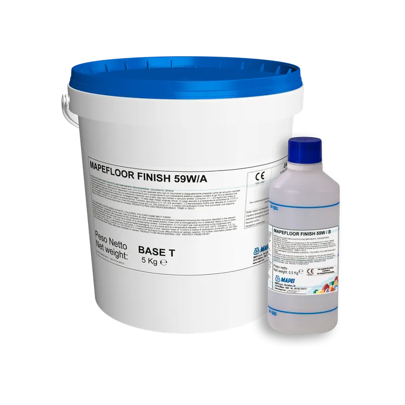 Lage Prijs Mapefloor Finish 59 W - 12 Bottiglie da 0,5 kg