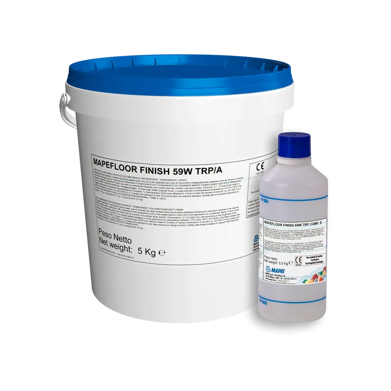 Lage Kosten Mapefloor Finish 59 W Trp - 12 Bottiglie da 0,5 kg