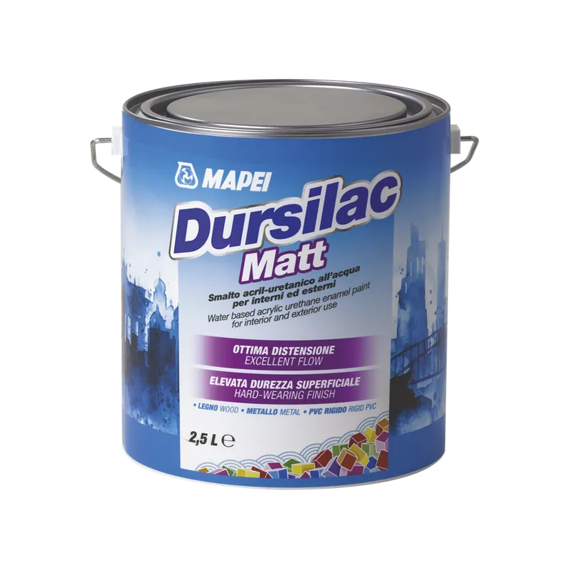 Lage Kosten Dursilac Matt Bianco - 2 Secchi da 2,5 lt