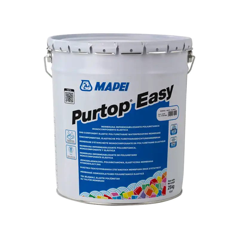 Purtop Easy Bianco - 1 Secchi da 15 kg Gratis Retour