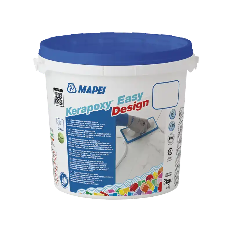 Goedkoop Mapefloor I 390 Edf Ral 7040 - 1 Secchi da 16 kg
