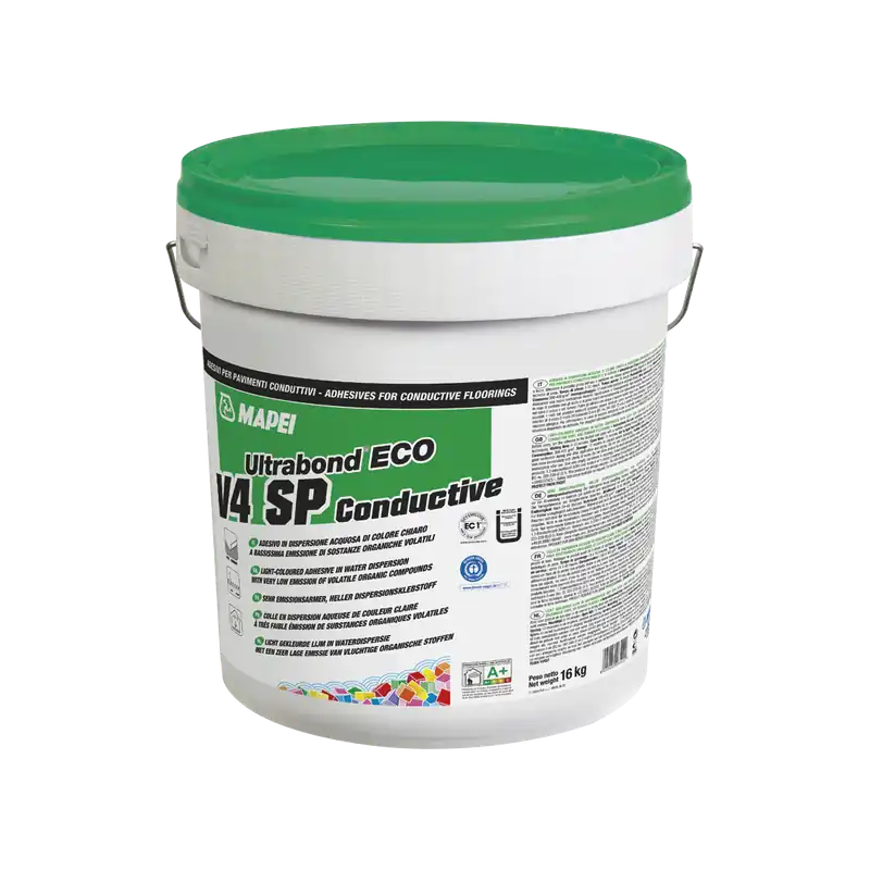 Snelle Levering Ultrabond Eco V4Sp Conductivo - 1 Secchi da 16 kg