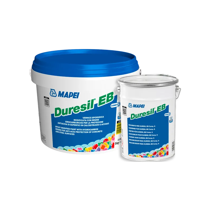 Hoge Kwaliteit Duresil Eb Black - 1 Secchi da 5 kg