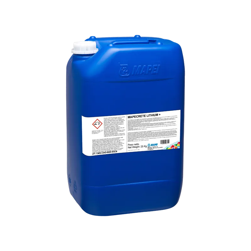 Beperkt Aanbod Mapecrete Lithium + - 1 Taniche da 25 kg