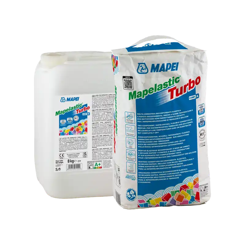 Tijdelijk Beschikbaar Mapelastic Turbo - 1 Taniche da 8 kg