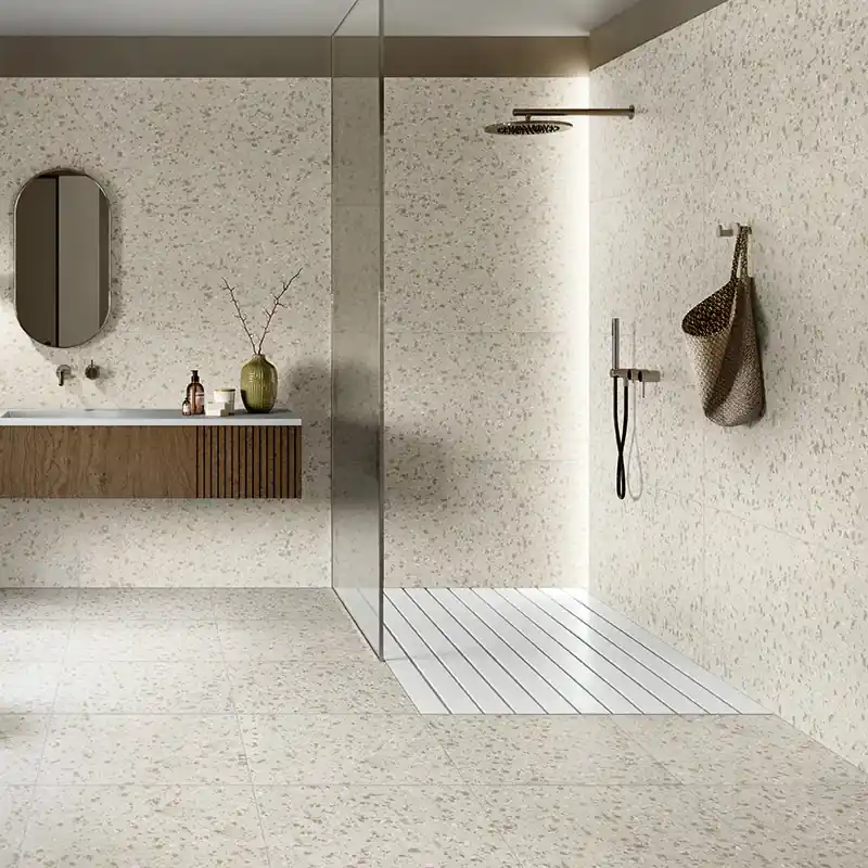 Alleen Vandaag Terrazzotech Beige - Gres Effetto Marmetta 60x120 Rettificato