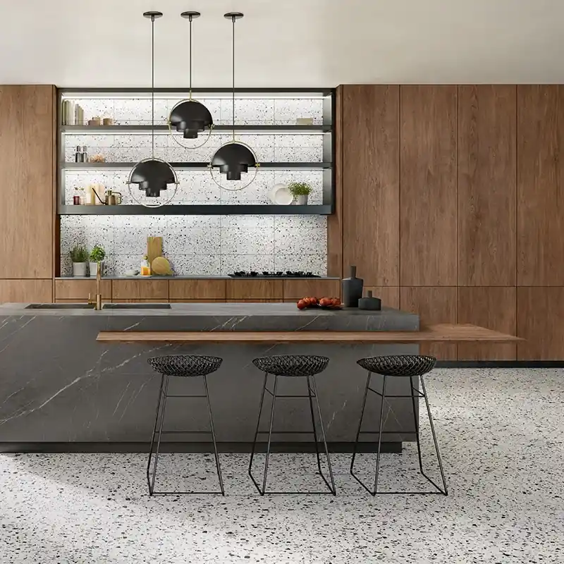 Terrazzotech Argento - Gres Effetto Marmetta 60x60 Rettificato Gereduceerde Prijs