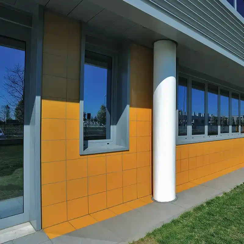 Unicolore Giallo Ocra - Gres Effetto Tinta Unita Opaco 30x30 Gereduceerde Prijs