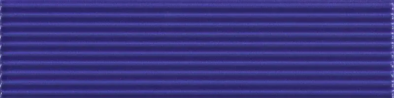 Beat Dixie Ultramarine - Rivestimento Effetto Mattoncino Rigato 5x20 Op = Op