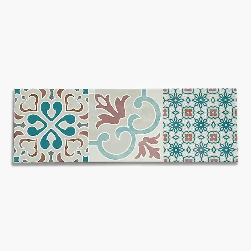 Stock Piastrelle Decorate Lucide - Rivestimento Bagno e cucina 20x60 SCONTATO Alleen Vandaag
