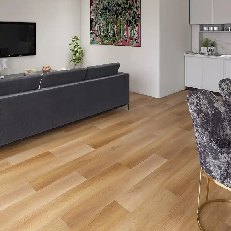 Merkproduct CoverUpp SPC Avorio - Pavimento ad incastro effetto legno 5mm