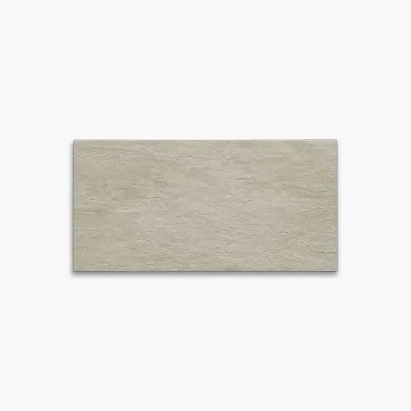 Stock Piastrelle Effetto Cemento Tortora per Esterno - Gres Porcellanato R11 21x43 SCONTATO Meest Verkocht
