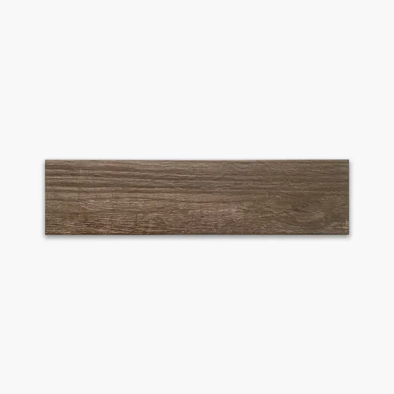Stock Piastrelle Effetto Legno Marrone per Esterni - Gres Porcellanato 15x60 R11 SCONTATO Rechtstreeks Van De Fabrikant
