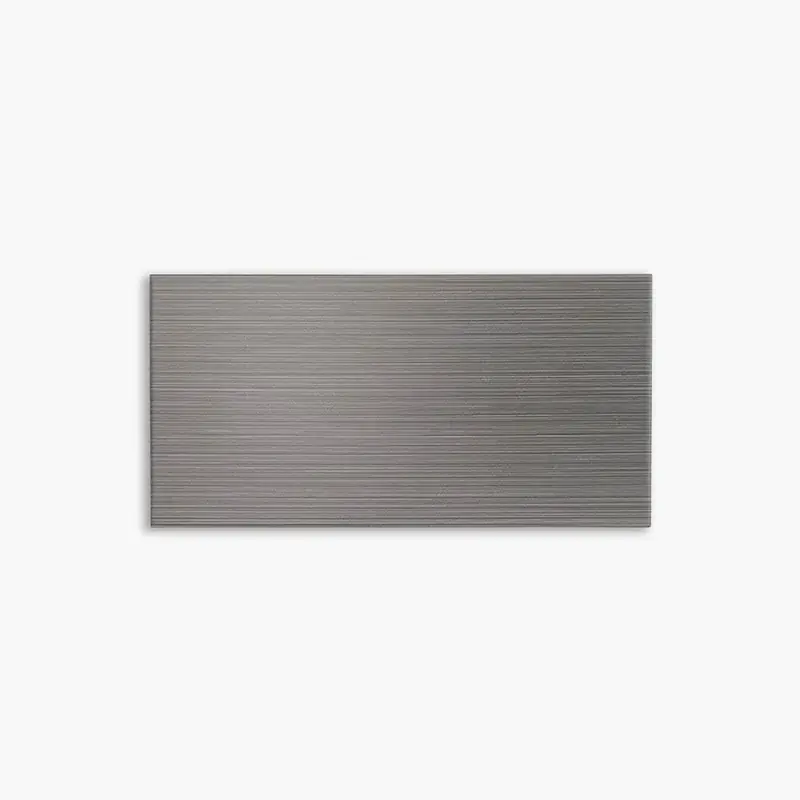 Beperkt Aanbod Stock Rivestimento Rigato Nero Opaco - Ceramica 20x40