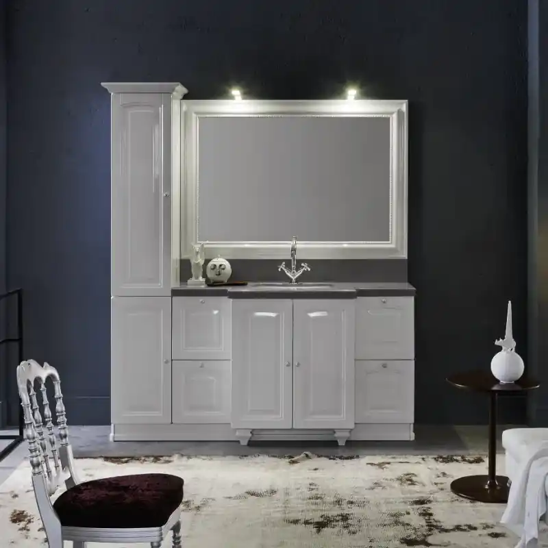 Bestel Nu Dorian - Mobile Bagno Classico a Terra con Colonna