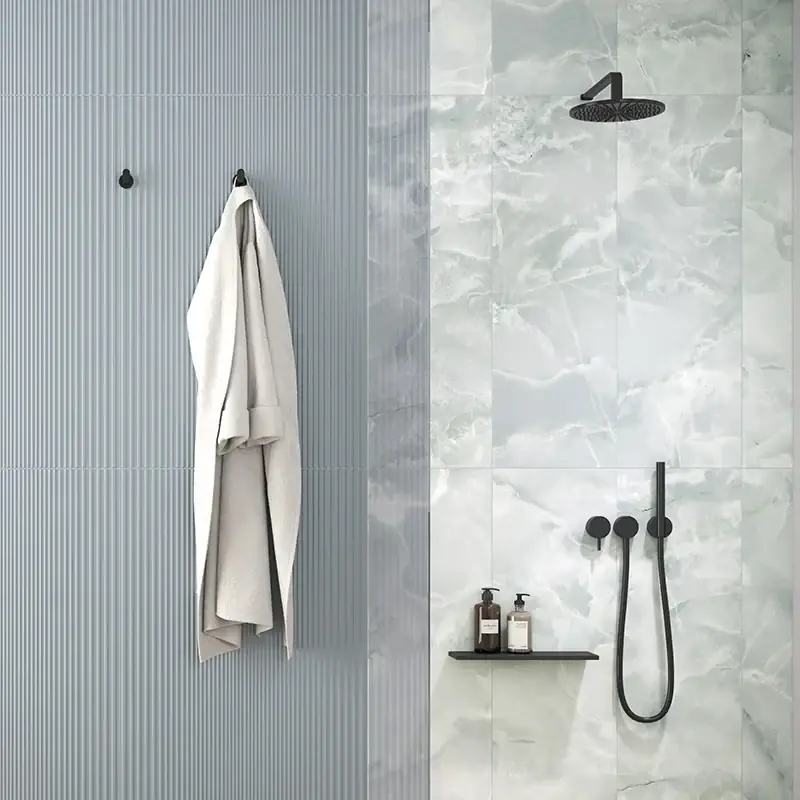 Onici Cobalto - Rivestimento Ceramico Effetto Onice 33x100 Koop Vandaag