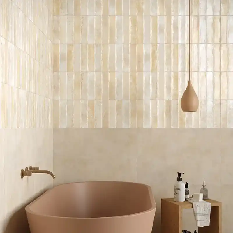 Weekendaanbieding Lime Sand - Rivestimento Ceramico Effetto Resina 25x75