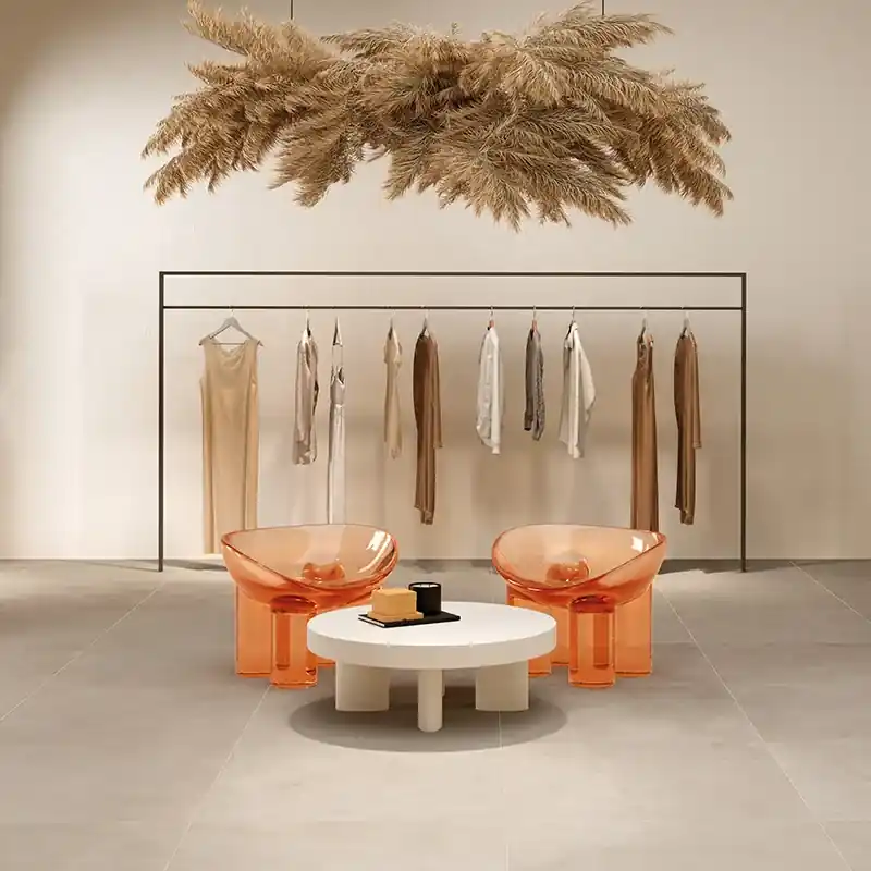 Clay Beige - Pavimento in Gres Effetto Resina 60x60 Rettificato Direct Beschikbaar